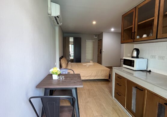 ห้องพัก Superior ,Superior Room,DT Residence Apartment,ห้องพักพร้อมเฟอร์นิเจอร์ ที่พักใกล้หาดพัทยา อพาร์ตเมนต์ใกล้ชายหาดพัทยา